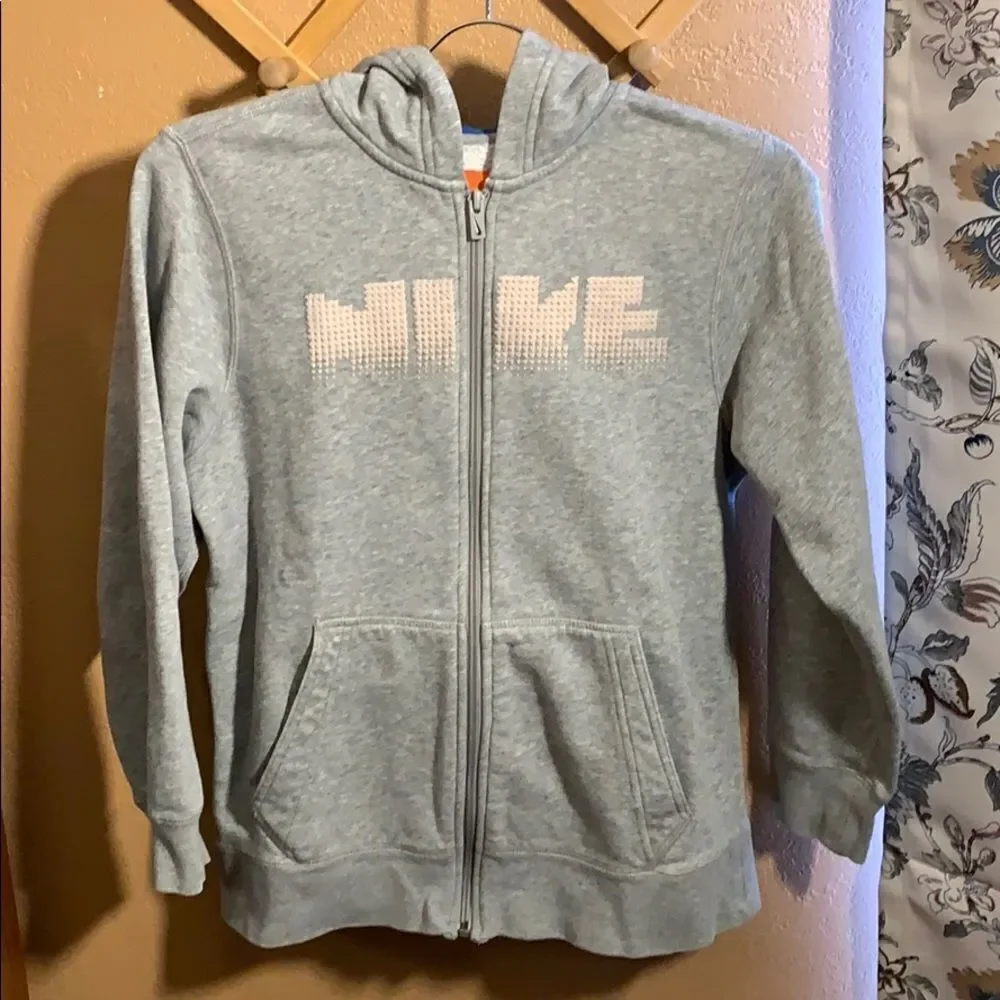 Nike Full Zip Up Hoodie Size M 10/12